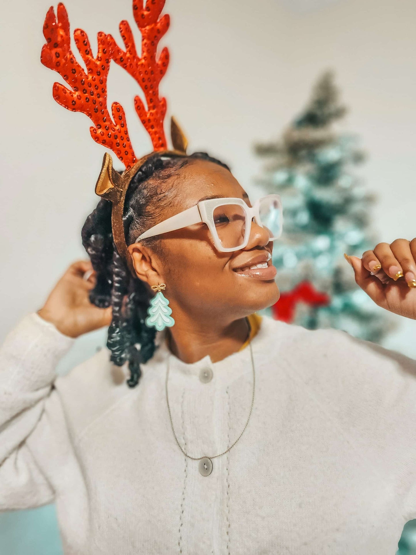 Christmas tree Holiday Earrings
