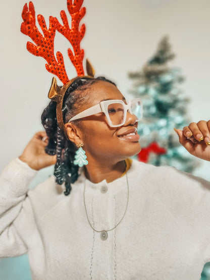 Christmas tree Holiday Earrings