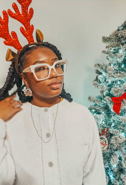 Gingerbread Man Holiday Earrings